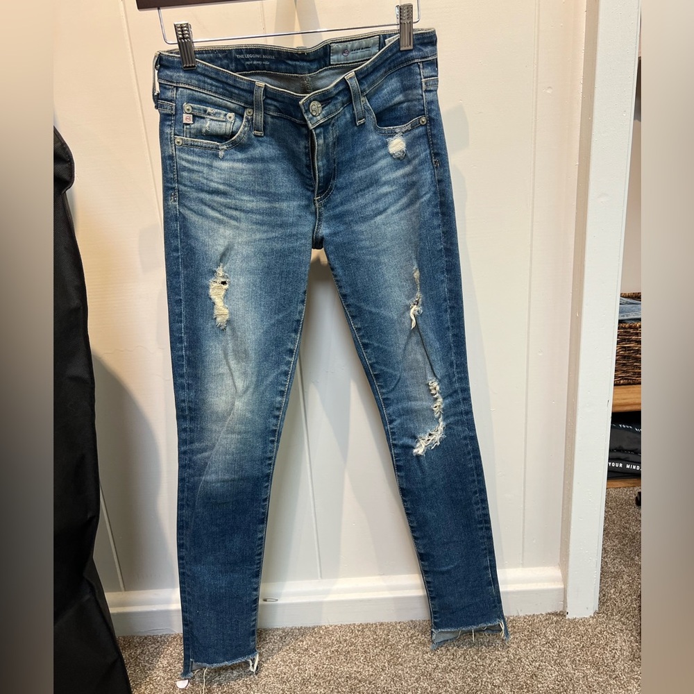 AG Jeans The Legging Super Skinny Ankle 27R